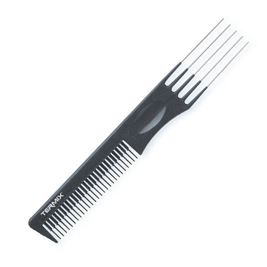 Termix Titanium Metal Lift Teasing Fork Comb 877