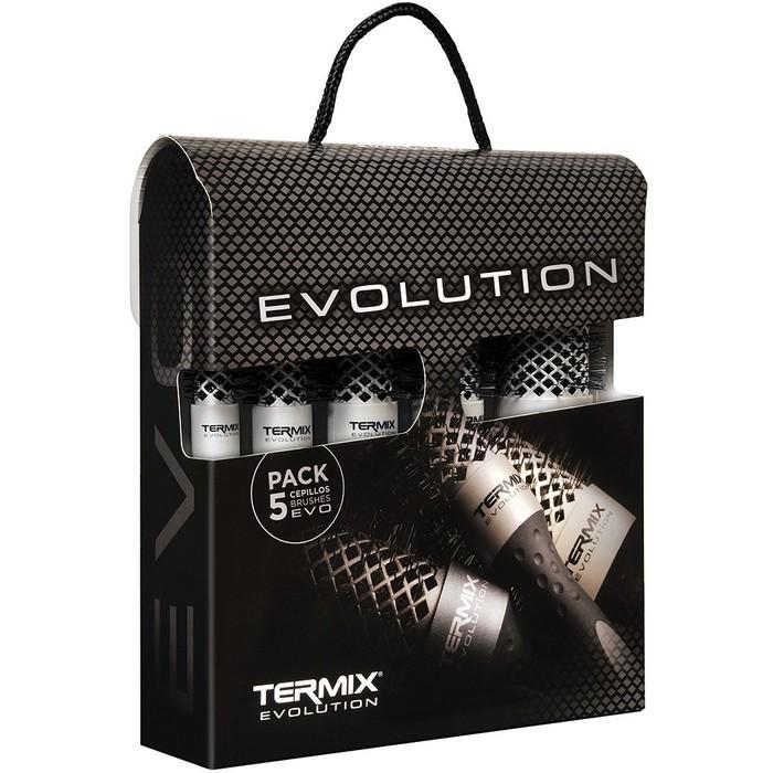 Termix Evolution Styling Brush Pack of 5 - Large BASIC for Normal Hair